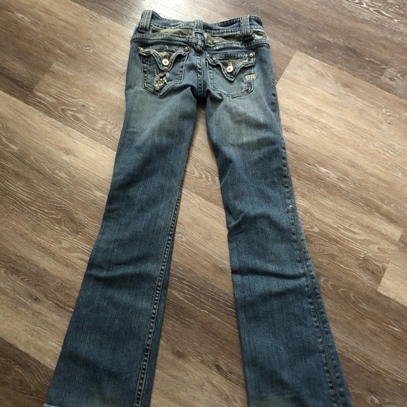 ‼️SOLD‼️ Vintage Y2K Low Rise Miss Me Jeans - Picture 2 of 5